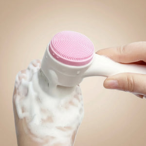 Perie din silicon moale pentru curățarea și masajul lăbuțelor